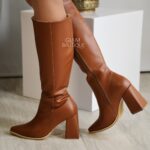 Botas Sahara - Miel, Talla 35 - 23,6 cm