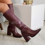 Botas Sahara - Vinotinto, Talla 36 - 24 cm