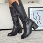 Botas Hailey - Negro, Talla 36 - 24 cm