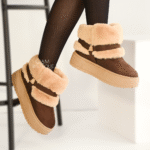 Botines Polar - Café, Talla 39 - 26 cm