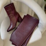 Botas Leonora Vinotinto