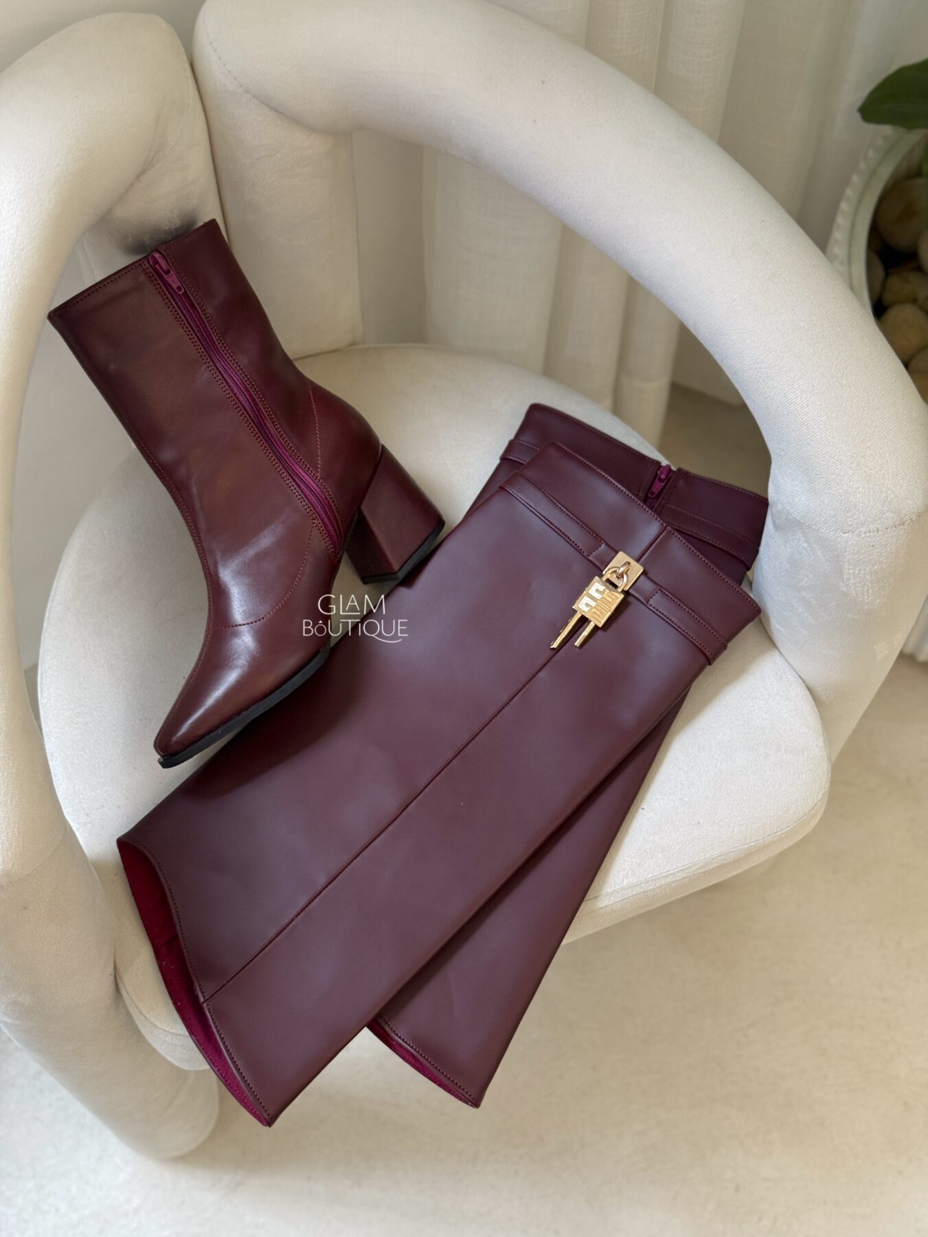 Botas Milan 2 en 1 Vinotinto Botas Milan 2 en 1 Vinotinto
