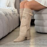 Botas Rose Beige