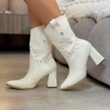 Botines Bianca Marfil