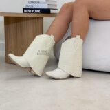 Botines Roma Marfil