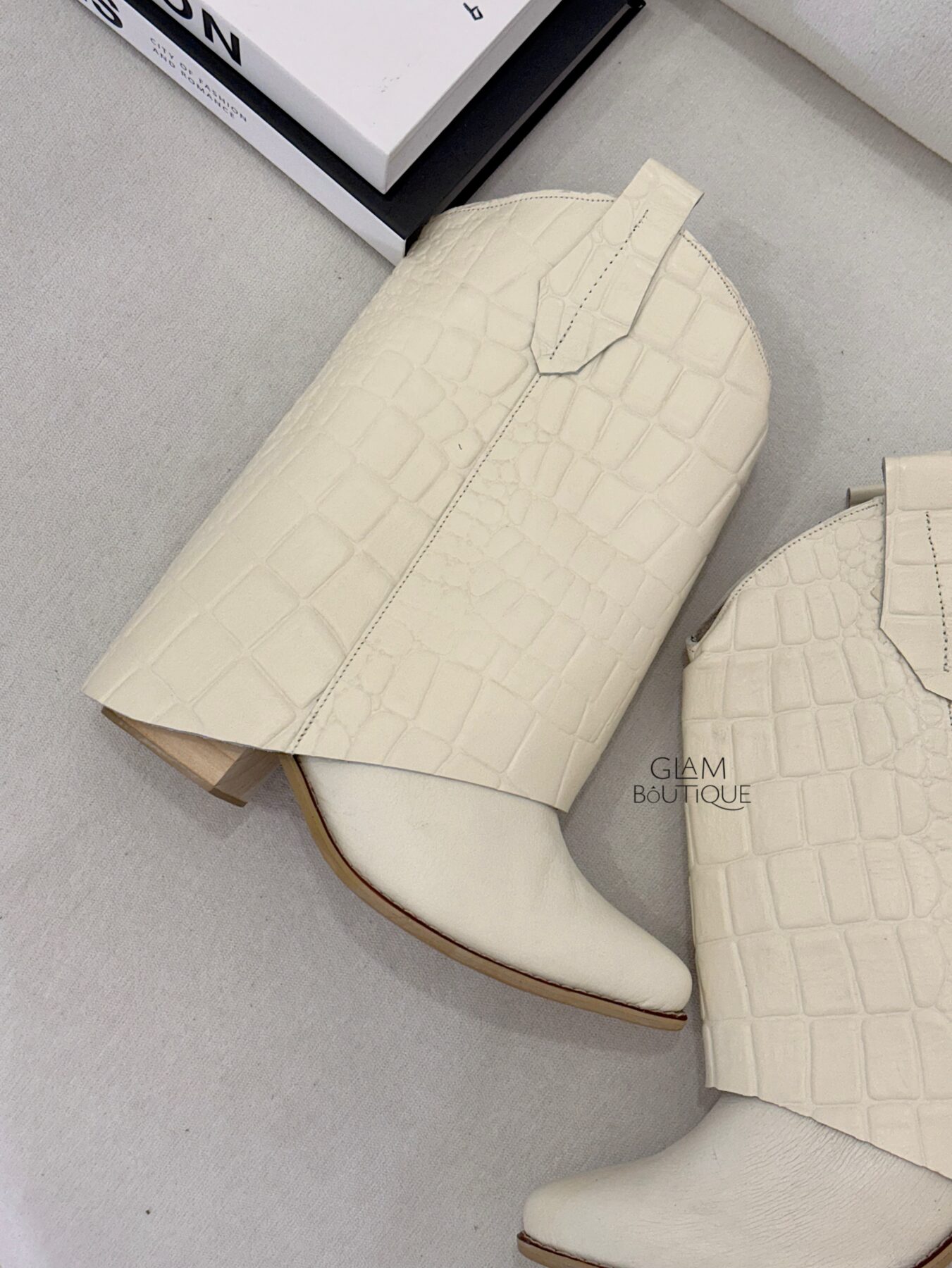 Botines Roma Marfil Botines Roma Marfil